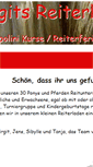Mobile Screenshot of birgits-reiterhof.de